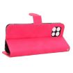 T-Mobile Revvl 7 5G Magnetic Flip Leather Phone Case - Rose Red - 5