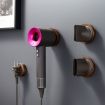 Dyson Hair Dryer Wall-mounted Storage Rack - Wooden Shelf - 2