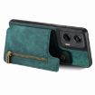 Motorola G Stylus 5G 2024 Retro Leather Zipper Wallet Back Phone Case - 3