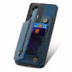 Motorola G Stylus 5G 2024 Blue Leather Wallet Case - 4
