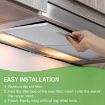 Broan 19329133 Range Hood Filter Replacement - 260 x 230 x 9mm - 5