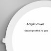 24W Round Opening 280mm Ceiling Downlight - 6000K White Light - 5
