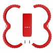 Sunnylife Drone Anti-Collision Protective Cover Combo Case Kit (Red) - 1
