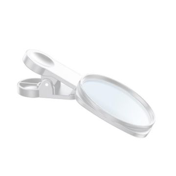 White HD Selfie Mirror for Mobile Phone Rear Camera - 1