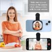 White HD Selfie Mirror for Mobile Phone Rear Camera - 5