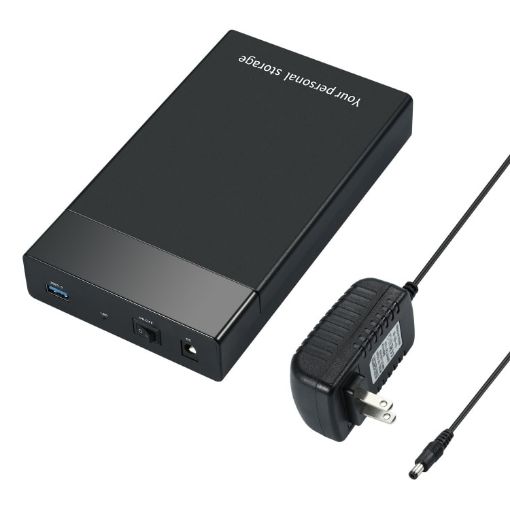 USB3.0 External Hard Drive Enclosure Case for Laptop Computer - 1