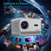 M10 Plus 1280x720P Projector 2.4G/5G WIFI Bluetooth 5.2 Android 11 EU Plug - 6