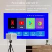 M10 Plus 1280x720P Projector 2.4G/5G WIFI Bluetooth 5.2 Android 11 - UK Plug - 5