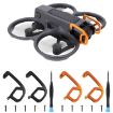 DJI Avata 2 CQT Aluminum Alloy Drone Gimbal Lens Bumper - Orange - 2