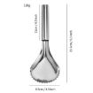 Stainless Steel Pumpkin Scooper & Corer (Silver) - 2