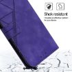 Blackview Color 8 Crossbody 3D Embossed Flip Leather Phone Case - Purple - 5