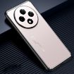 OPPO A3 Pro 5G Frosted Metal Phone Case - Gold - 1