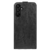 Samsung Galaxy M15 5G R64 Texture Vertical Flip Leather Phone Case Black - 3