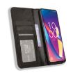 TCL 50 XL 5G Leather Phone Case - Black - 4