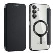 Samsung Galaxy A15 MagSafe Magnetic RFID Anti-theft Leather Phone Case - 1