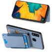 Samsung Galaxy A30/A20/M10s Blue Wallet Stand Phone Case - 5