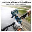 TELESIN Lightweight Stem Clamp Cycling Bracket - 360 Degree Adjustable Sports Camera - 3