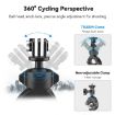 TELESIN Lightweight Stem Clamp Cycling Bracket - 360 Degree Adjustable Sports Camera - 4
