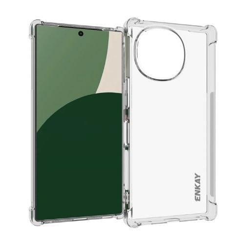 ENKAY Hat-Prince Transparent TPU Phone Case for Sharp Aquos R9 - Shockproof - 1