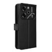 Tecno Pova 6 Pro 5G Leather Phone Case - Black - 3