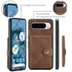 Google Pixel 9 Pro JEEHOOD J01 Retro Wallet Phone Case - 5