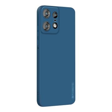 Motorola Edge 50 Pro Liquid Silicone TPU Phone Case (Blue) - 1