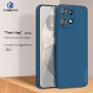Motorola Edge 50 Pro Liquid Silicone TPU Phone Case (Blue) - 2