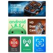 LOKMAT APPLLP 4 MAX Smart Watch - Android 8.1 - Wifi - Bluetooth - Silver - 4