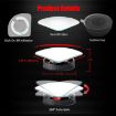 3R 3R-357 Car Suction Cup Side View Mirror Blind Spot Mirror - 3