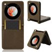 ZTE nubia Flip/Libero Flip Leather Phone Case (Brown) - 1