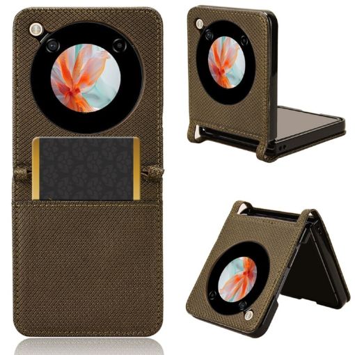 ZTE nubia Flip/Libero Flip Leather Phone Case (Brown) - 1