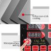 4 Channel Commercial Kitchen Timer - Adjustable Cooking Reminder - 6