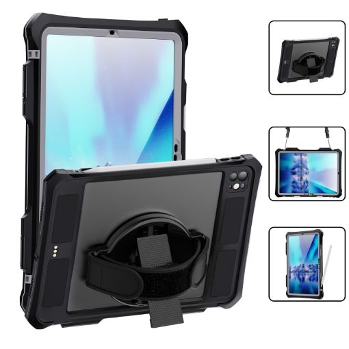 RedPepper IP68 Waterproof Case for iPad Pro 11 2024 - Black - 1