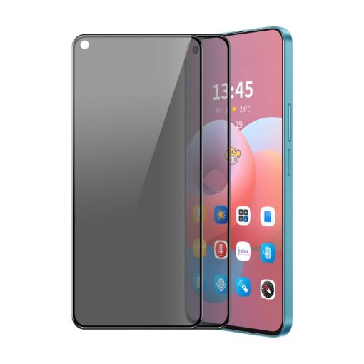 OPPO Find X5 Lite 2pcs Privacy Tempered Glass Film - 1