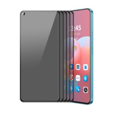 OPPO F21 Pro Privacy Tempered Glass Film 5pcs - 1