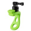 TELESIN TLQ-005 Elastic Quick Release Stand Silicone Strap (Green) - 1