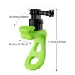 TELESIN TLQ-005 Elastic Quick Release Stand Silicone Strap (Green) - 3