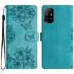 OPPO A94 5G Cherry Blossom Butterfly Phone Case (Green) - 1