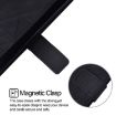 HTC U24 Pro Crossbody 3D Embossed Flip Leather Phone Case - Black - 4