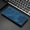 Motorola Moto E6 Play Cherry Blossom Butterfly Phone Case (Blue) - 2