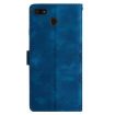 Motorola Moto E6 Play Cherry Blossom Butterfly Phone Case (Blue) - 3