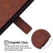iPod Touch 7/6/5 Crossbody 3D Embossed Flip Leather Phone Case - Brown - 4