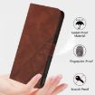 iPod Touch 7/6/5 Crossbody 3D Embossed Flip Leather Phone Case - Brown - 6