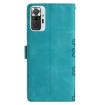 Xiaomi Redmi Note 10 Pro Max Phone Case - Cherry Blossom Butterfly Design (Green) - 3