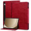 Samsung Galaxy Tab S9 FE/S9/S8/S7 Cat Buckle Leather Smart Tablet Case - Red - 1