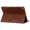 Samsung Galaxy Tab A9 Cat Buckle Leather Tablet Case - Brown - 3