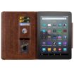 Cat Buckle Leather Case for Kindle Fire HD 8 2022 - Brown - 4
