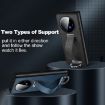 SULADA PC + Leather Texture Shockproof Phone Case for vivo X Fold3 Pro (Brown) - 2
