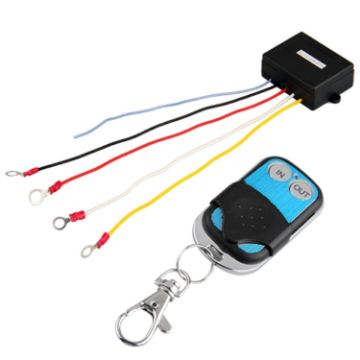 Car Electric Winch Relay Wireless Switch Controller with 1 Remote Control - 1
