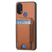 Motorola Moto G Stylus 5G 2024 Carbon Fiber Wallet Stand Case - 2